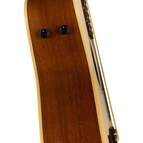 Fender Malibu Player Walnut Fingerboard Tortoiseshell Pickguard (Olympic White)