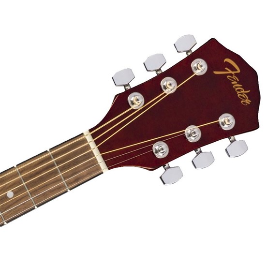 Fender FA-125 Dreadnought Acoustic Guitar Walnut F/B (Natural) w/ Gig Bag