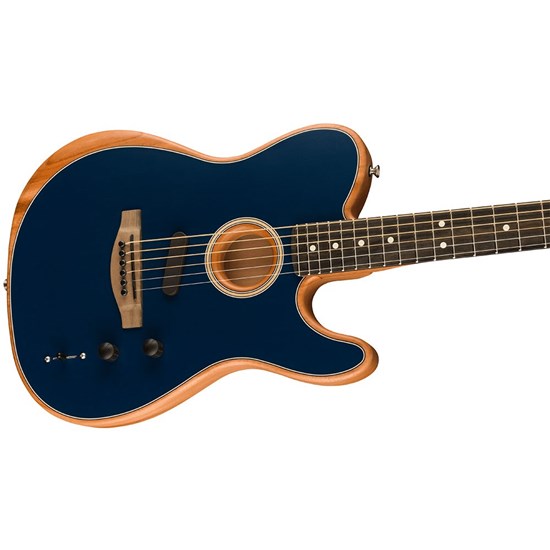 Fender American Acoustasonic Telecaster Ebony Fingerboard (Steel Blue) inc Gig Bag
