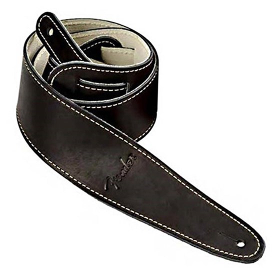 Fender Ball Glove Leather Strap (Black)