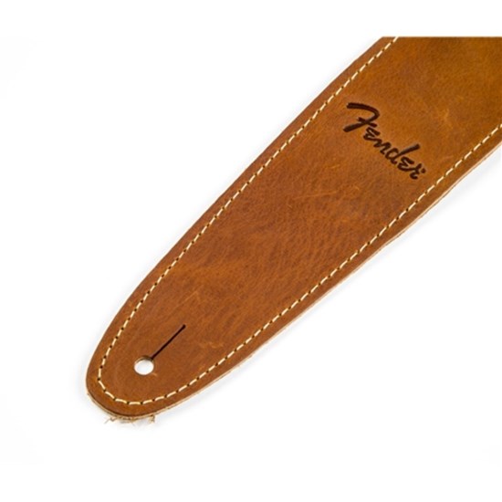 Fender Ball Glove Leather Strap (Brown)