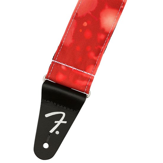 Fender Tie Dye Acid Wash Strap (Red)
