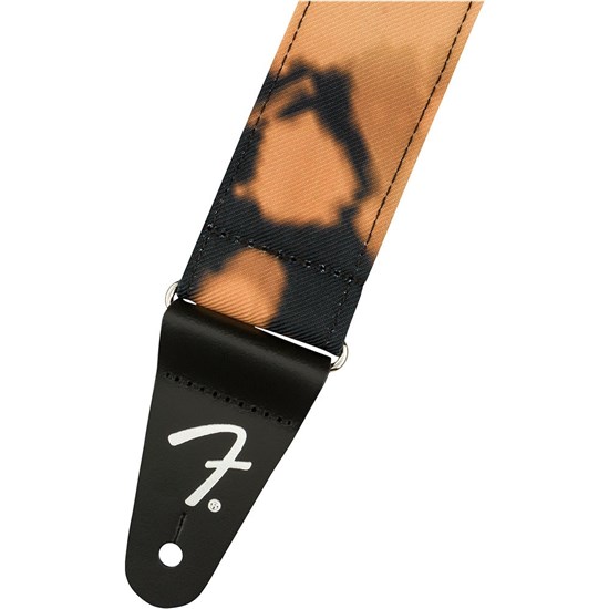 Fender Tie Dye Acid Wash Strap (Black)