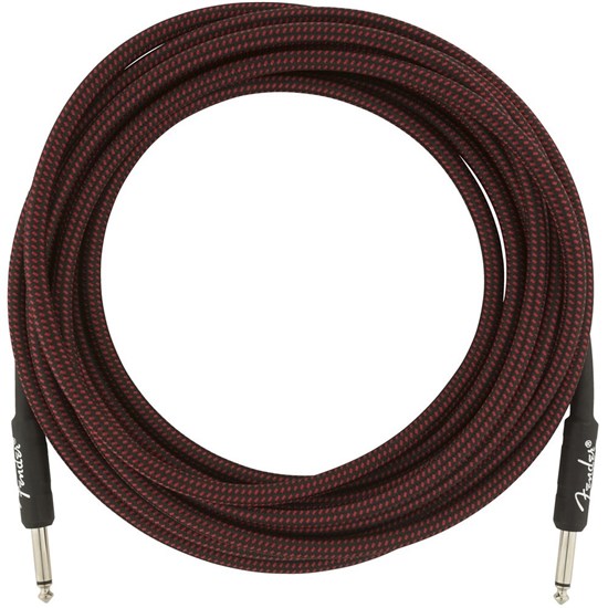 Fender Professional Series Instrument Cable - 18.6' (Red Tweed)