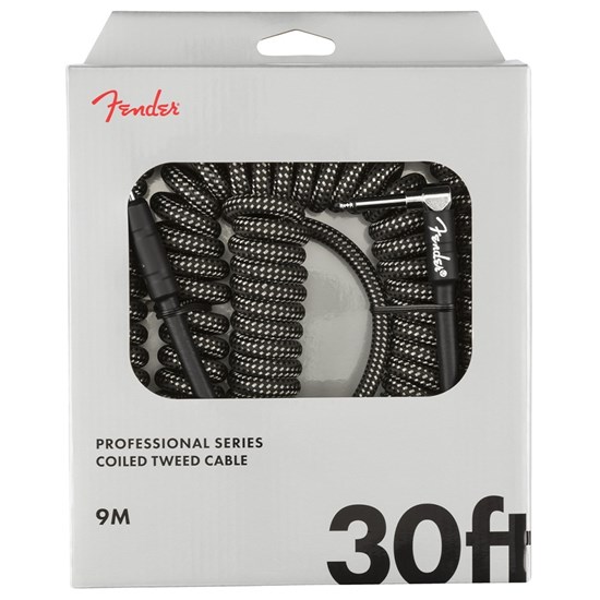 Fender Professional Series Coil Cable - 30' (Gray Tweed)
