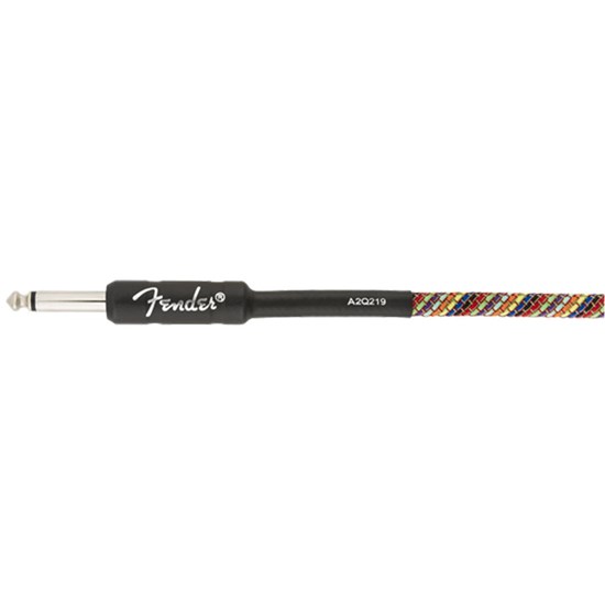 Fender Festival Instrument Cable Pure Hemp 18.6' (Rainbow)