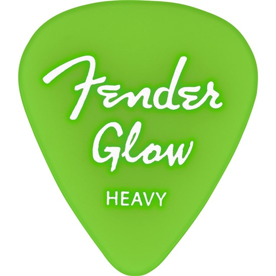 Fender Glow In The Dark 351 Picks - 12-Pack