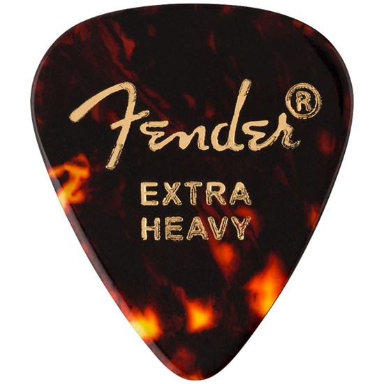 Fender 351 Shape 12-Pack - Extra Heavy (Tortoise Shell)