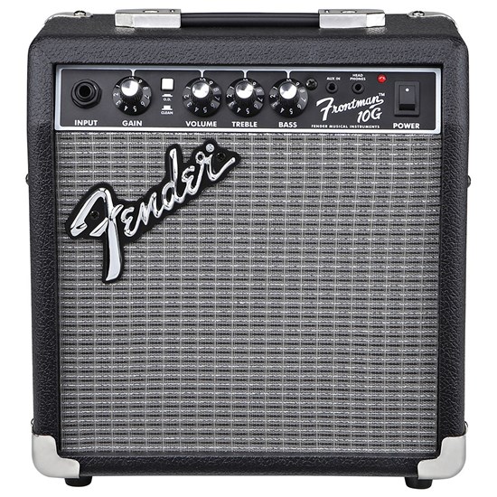 Fender Frontman 10G Electric Guitar Practice  Amp w/ Clean & Distortion Sounds (10 Watts)