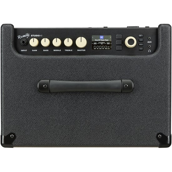 Fender Rumble Studio 40 Bass Amp Combo w/ Amp Modelling & Bluetooth Streaming (40 Watts)