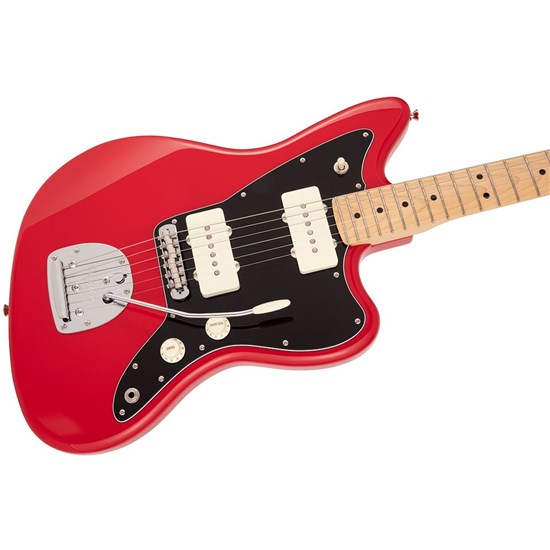 Fender Made in Japan Hybrid II Jazzmaster Maple Fingerboard (Modena Red) inc Gig Bag
