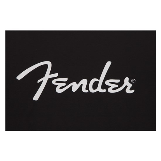 Fender Spaghetti Logo T-Shirt (Black, Medium)