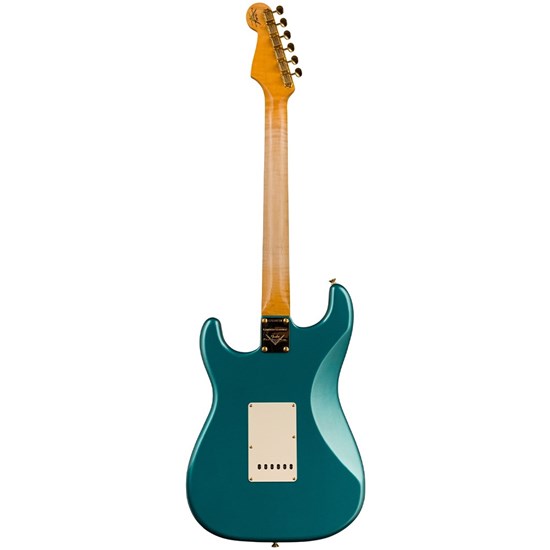 Fender Custom Shop Ltd Ed '65 Strat Dlx CC w/ Gold HW (Ocean Turquoise) in Case
