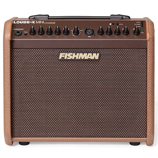 Fishman Loudbox Mini Charge Battery Powered Acoustic Amp w/ Reverb, Chorus & Bluetooth