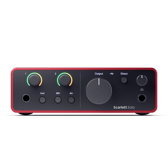 Focusrite Scarlett Solo Studio G4 USB Interface w/ Mic & Headphones