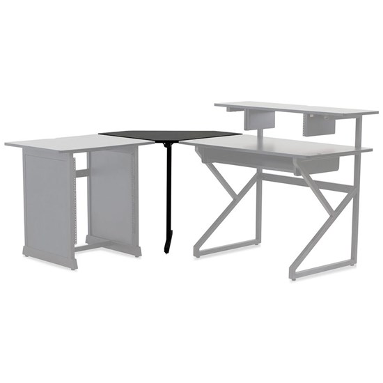 Gator Content Furniture Desk Corner Section (Black)