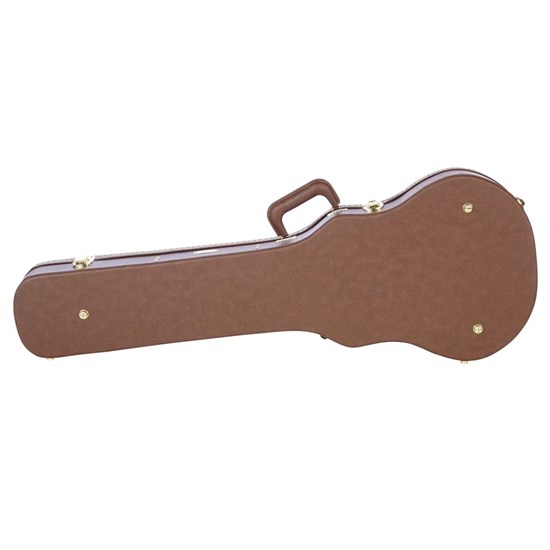 Gator Gibson Les Paul Guitar Deluxe Wood Case (Brown)