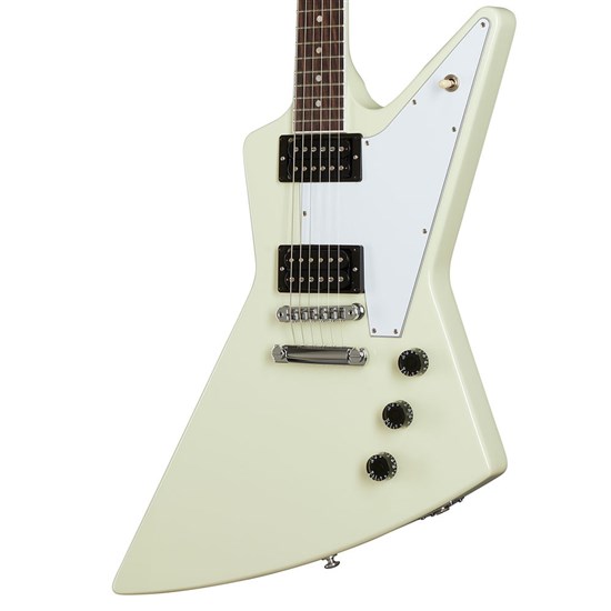 Gibson 70s Explorer (Classic White) inc Hard Shell Case