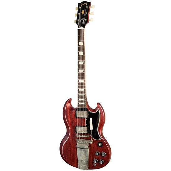 Gibson 1964 SG Standard Reissue with Maestro Vibrola (Cherry Red) - VOS inc Case