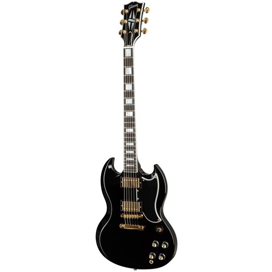 Gibson SG Custom 2-Pickup w/ Ebony Fingerboard Gloss Nitro (Ebony) inc Hard Case