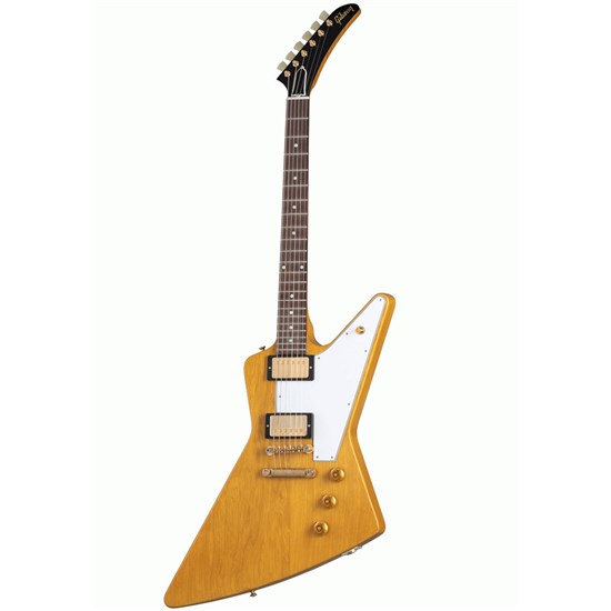 Gibson 1958 Korina Explorer Reissue White Pickguard inc Hard Case