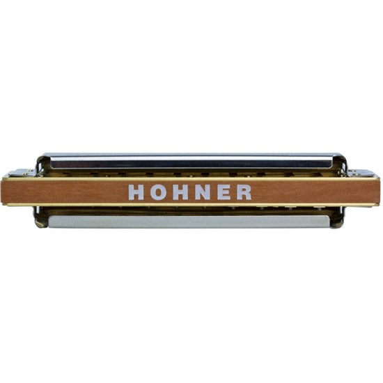 Hohner Marine Band - 10 Hole Diatonic Harmonica w/ Wooden Reed in Key A