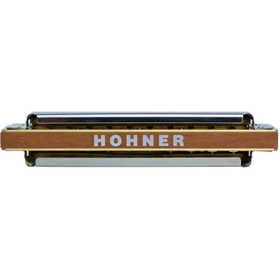 Hohner Marine Band - 10 Hole Diatonic Harmonica w/ Wooden Reed in Key F