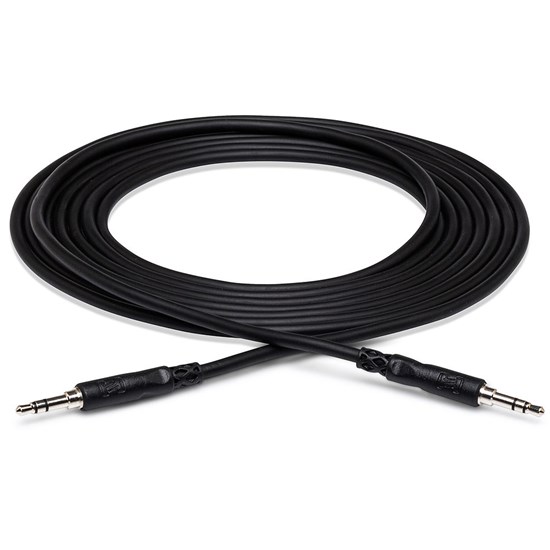 Hosa CMM-110R Straight 3.5mm TRS to Same Stereo Interconnect Cable (10')