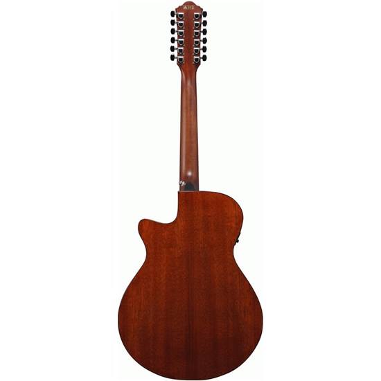 Ibanez AEG5012 12-String Acoustic Electric Guitar (Black High Gloss)