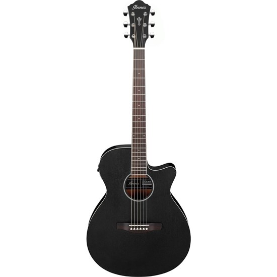 Ibanez AEG7MH Acoustic Guitar (Weatherd Black Open Pore)