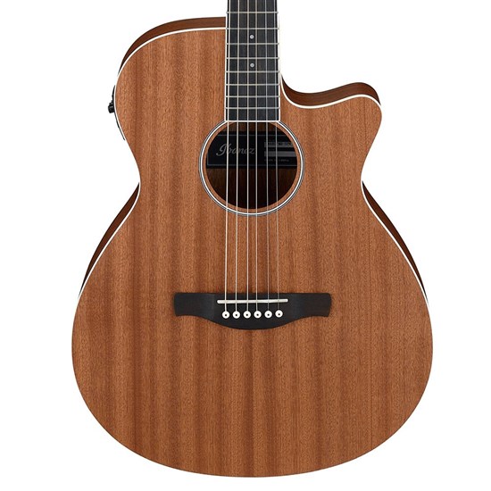 Ibanez AEG7MH AEG Series Acoustic Guitar w/ Cutaway & Pickup (Open Pore Natural)