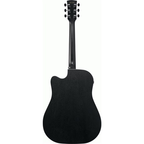 Ibanez AW1040CEWK Acoustic Guitar (Weathered Black Open Pore)