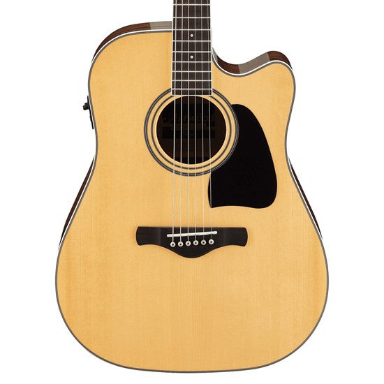 Ibanez AW70ECE Artwood Acoustic Guitar w/ Cutaway & Pickup (Natural High Gloss)