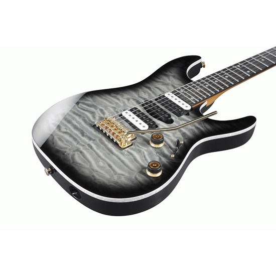 Ibanez AZ47P1QMBIB Premium Electric Guitar inc Gig Bag (Black Ice Burst)