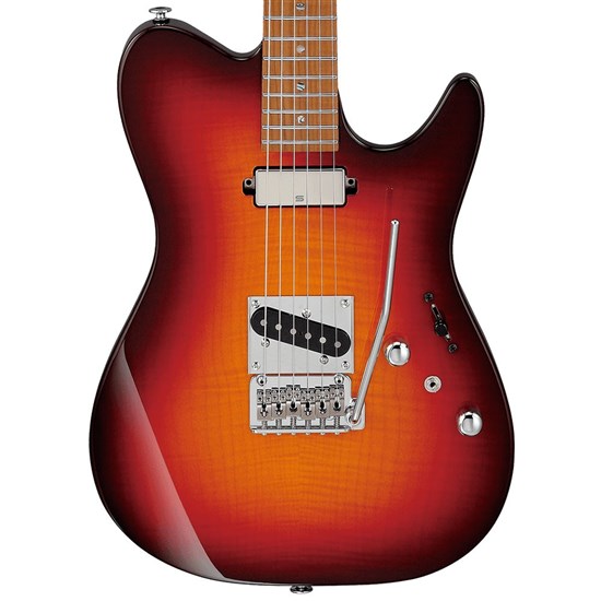 Ibanez AZS2200F STB Prestige Electric Guitar w/ Flame Maple Top (Sunset Burst) inc Case