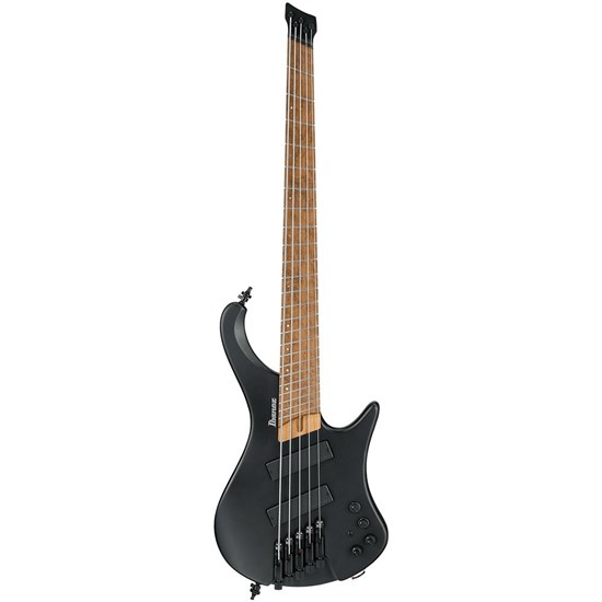 Ibanez EHB1005MS Multi-Scale Headless 5-String Electric Bass (Black Flat) inc Gig Bag