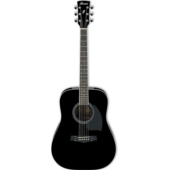 Ibanez PF15 Performance Series Dreadnought Acoustic Guitar (Black High Gloss)
