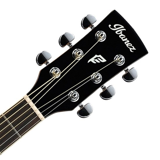 Ibanez PF15ECE Performance Acoustic Guitar w/ Cutaway & Pickup (Black High Gloss)