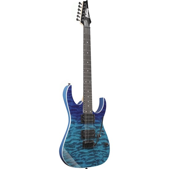 Ibanez RG120QASP Electric Guitar (Blue Gradation)