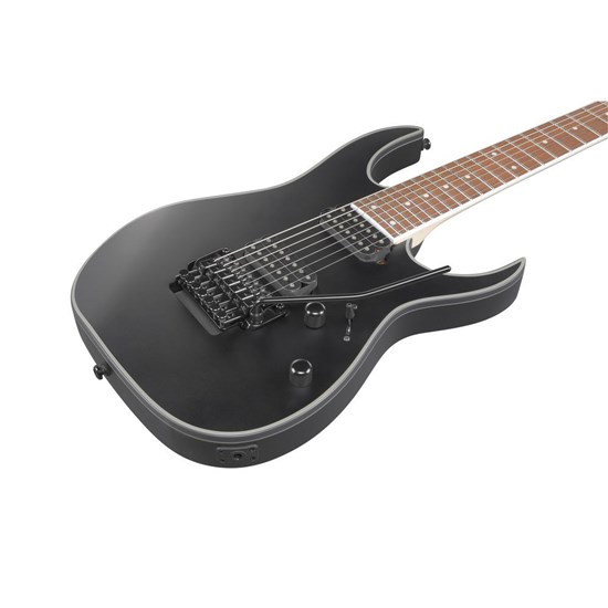 Ibanez RG7420EXBKF 7 String Electric Guitar (Black Flat)