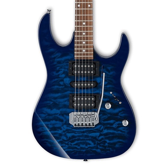 Ibanez RX70QA Electric Guitar (Transparent Blue Burst)