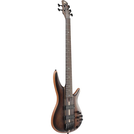 Ibanez SR1355B DUF 5-String Bass Guitar (Dual Mocha Burst Flat) inc Gig Bag