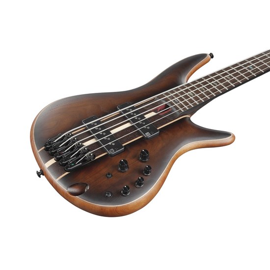 Ibanez SR1355B DUF 5-String Bass Guitar (Dual Mocha Burst Flat) inc Gig Bag