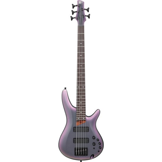 Ibanez SR505E 5-String Bass Guitar (Black Aurora Burst)