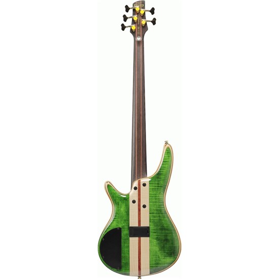 Ibanez SR5FMDX EGL 5-String Premium Electric Bass inc Gig Bag (Emerald Green Low Gloss)