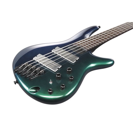 Ibanez SRMS725BCM 5 String Electric Bass (Blue Chameleon)