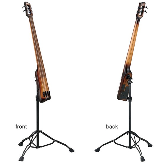 Ibanez UB804 4-String Fretless Upright Bass w/ Stand (Mahogany Oil Burst) inc Bag