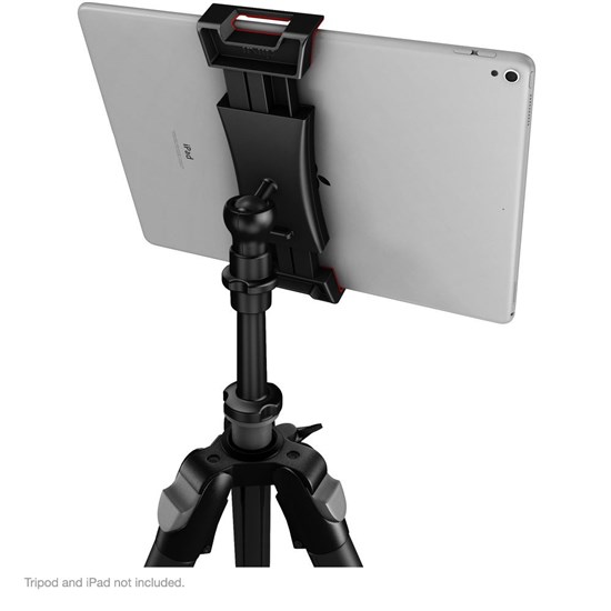 IK Multimedia iKlip 3 Deluxe Universal Mic Stand Support & Camera Tripod Mount for iPad