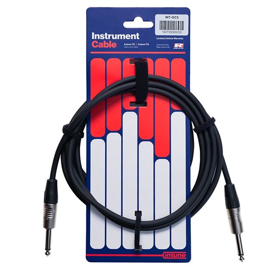 Intune Instrument Cable 3m 6.5mm TS(m) to same REAN Connectors