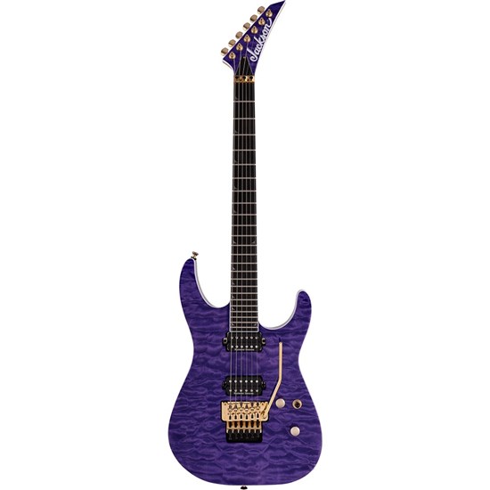 Jackson Pro Series Soloist SL2Q MAH Ebony Fingerboard (Transparent Purple)